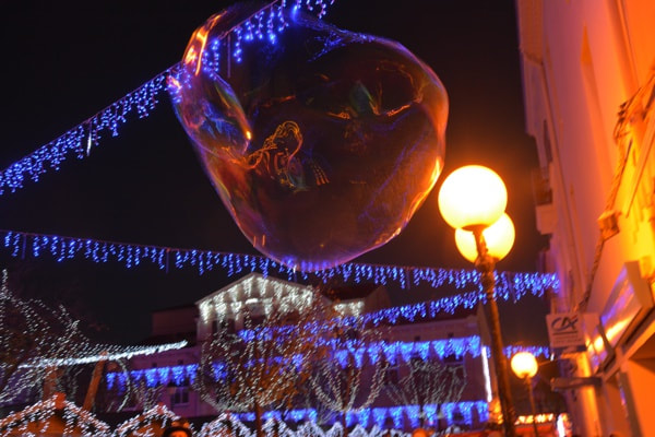 Souffleur de bulles - Des bulles de savon géantes sur votre Marché de Noël
