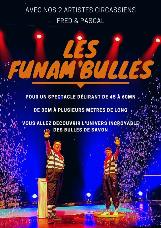 Les Funam'bulles, spectacle pour enfants